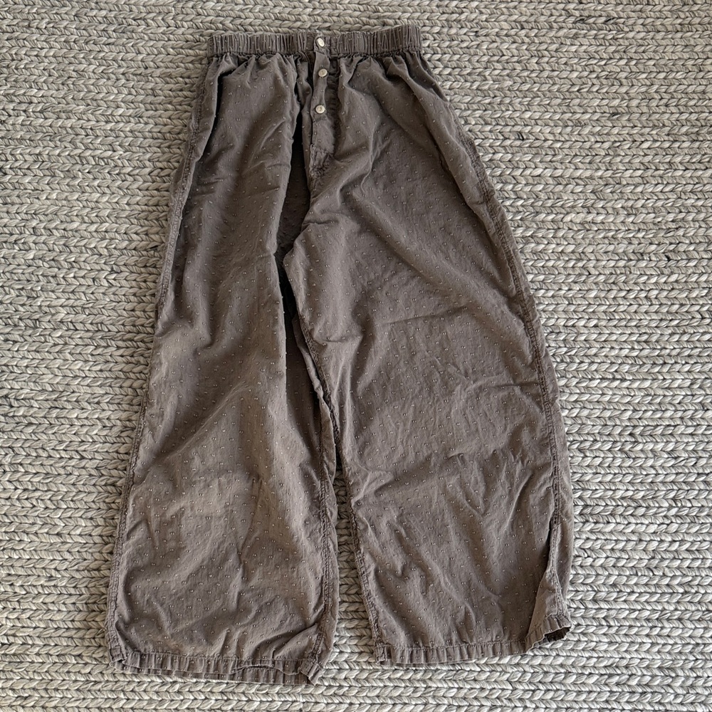 Rudy Jude Taupe Elastic Waist Pants